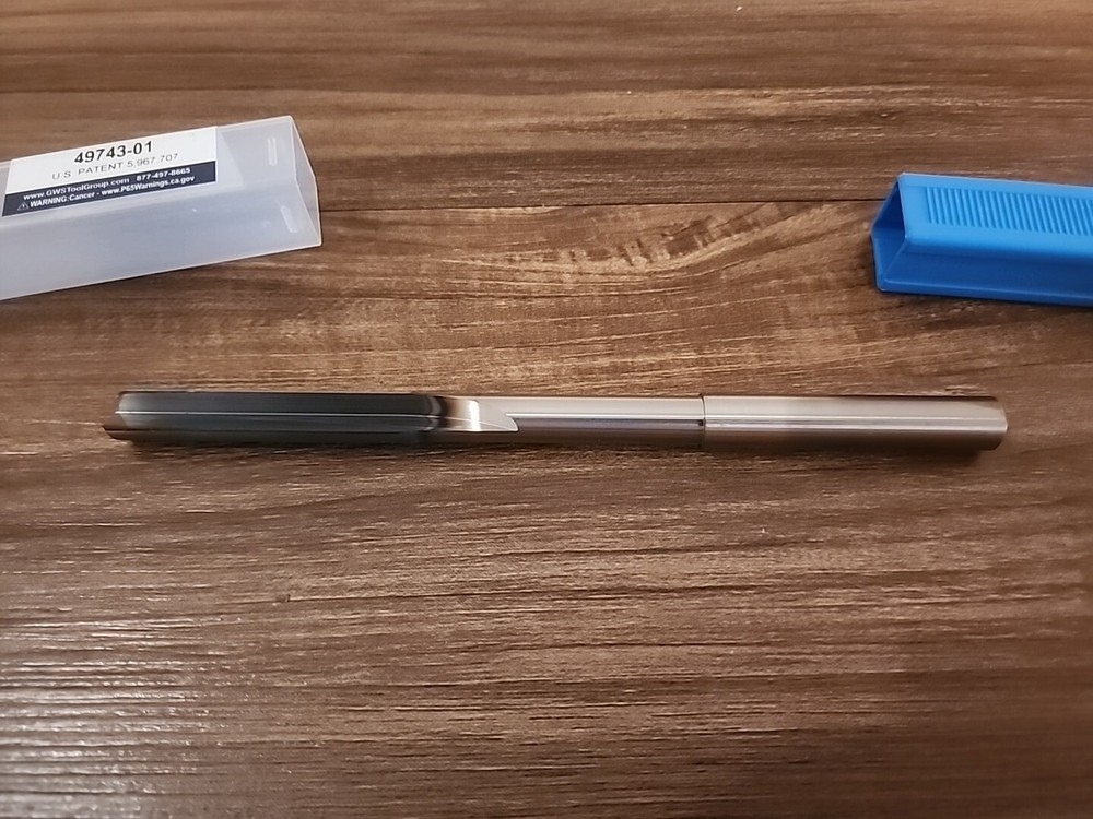 GWS TOOL GROUP .3745 SOLID CARBIDE PAC REAMER 49743-01 CNC