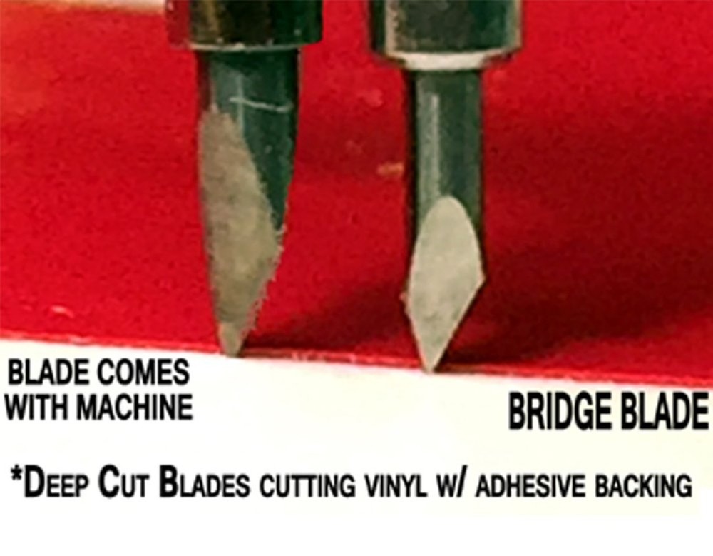 6 Pack Made in USA Deep Cut Point Explore Maker Replacement Blades for Cuttin...