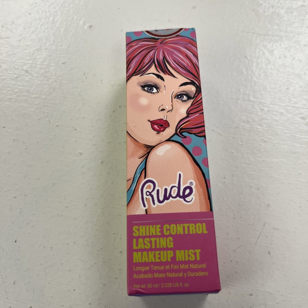 Rude Cosmetics Shine Control Lasting Makeup Mist
