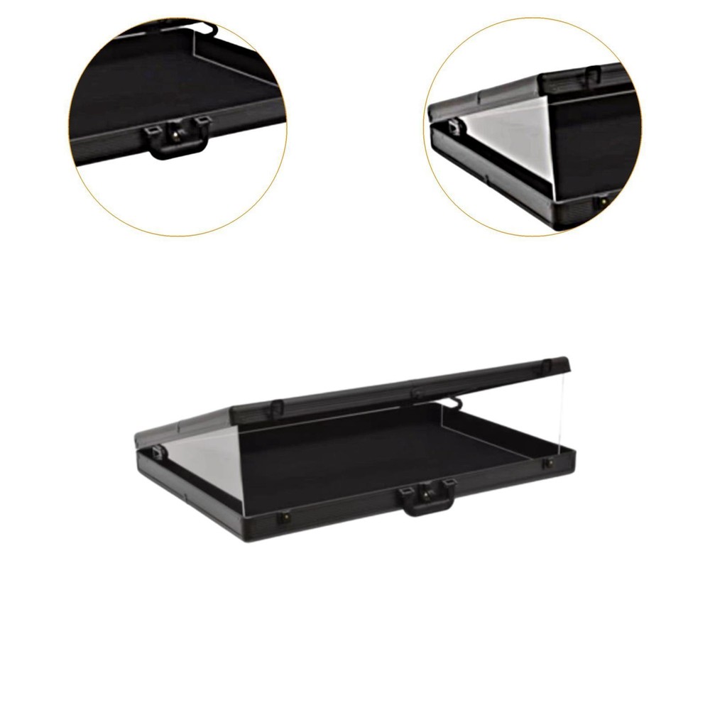 Card Display Case with Handle Practical Trading Card Display for Sports Card