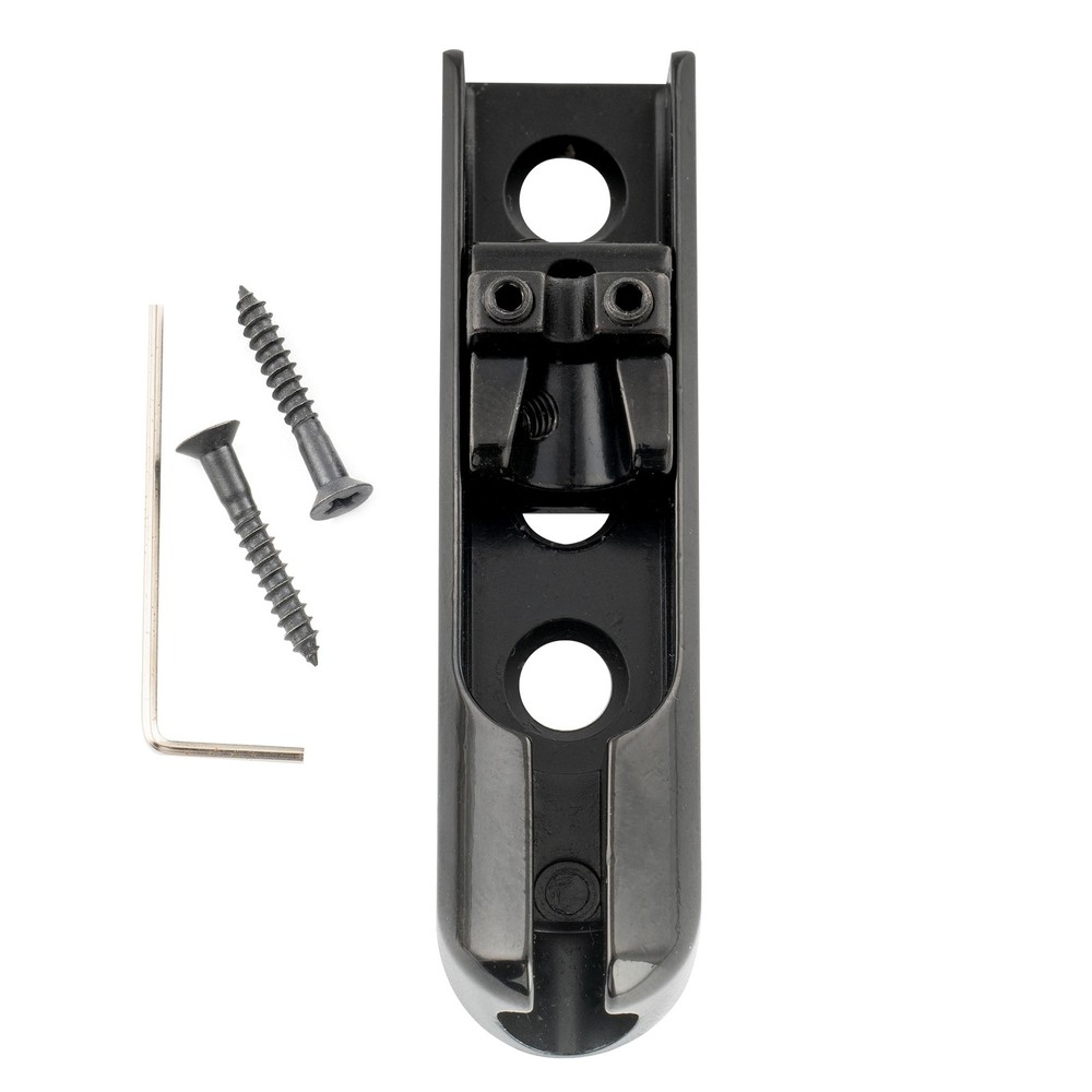 Musiclily Pro Black Individual Bass Bridge Single Lock Down For 3rd 4th String