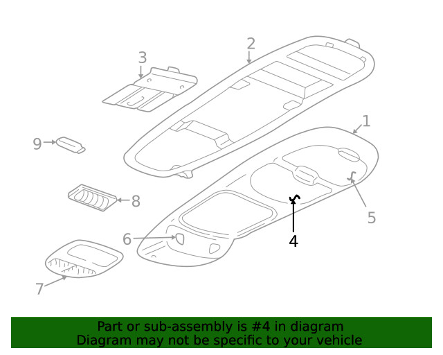 Genuine GM Storage Compartment 12530370