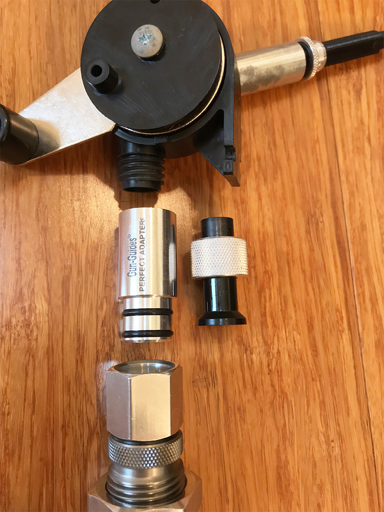 LEE Powder Measure TO Perfect Adapter™ for Lee Pistol & Rifle Dies - Gun-Guides