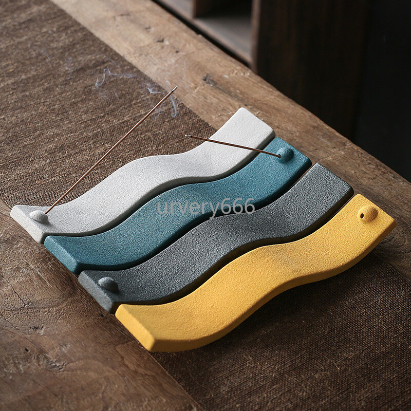 Creative Ceramic Thread Incense Holder, Incense Holder, Handmade Decor