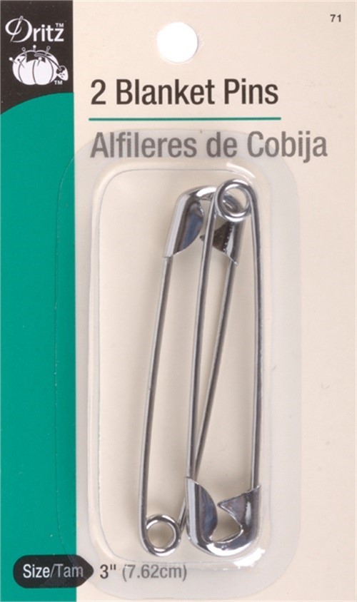 Dritz 71 Blanket Pins-3" 2/Pkg