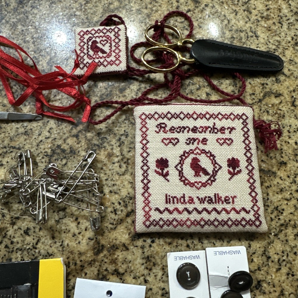 Sewing Bag And Supplies Bundle