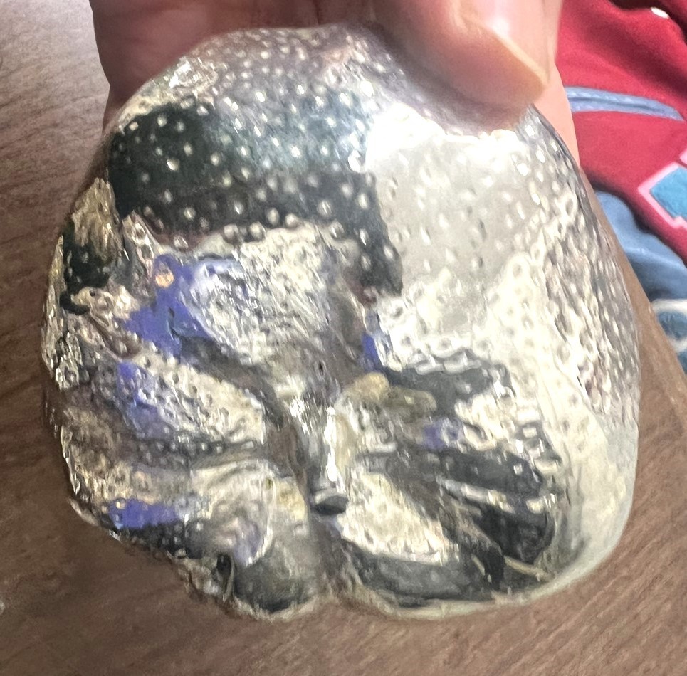 LOVELY SILVERPLATE POMEGRANATE TABLE DECORATION 3-1/2" DIAMETER