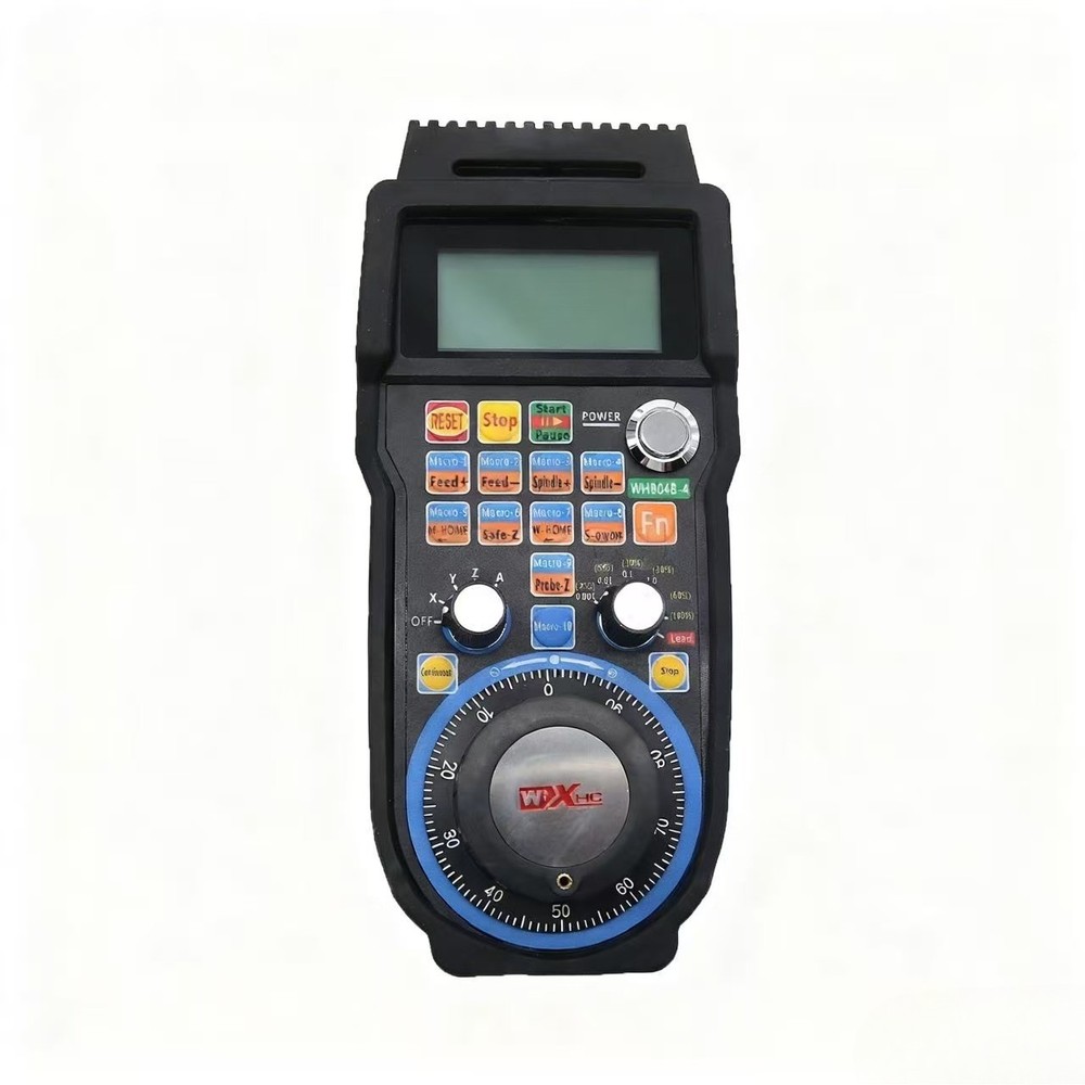 Wireless Mach3 MPG Pendant LCD Handwheel Controller for CNC 4-Axis Mach3
