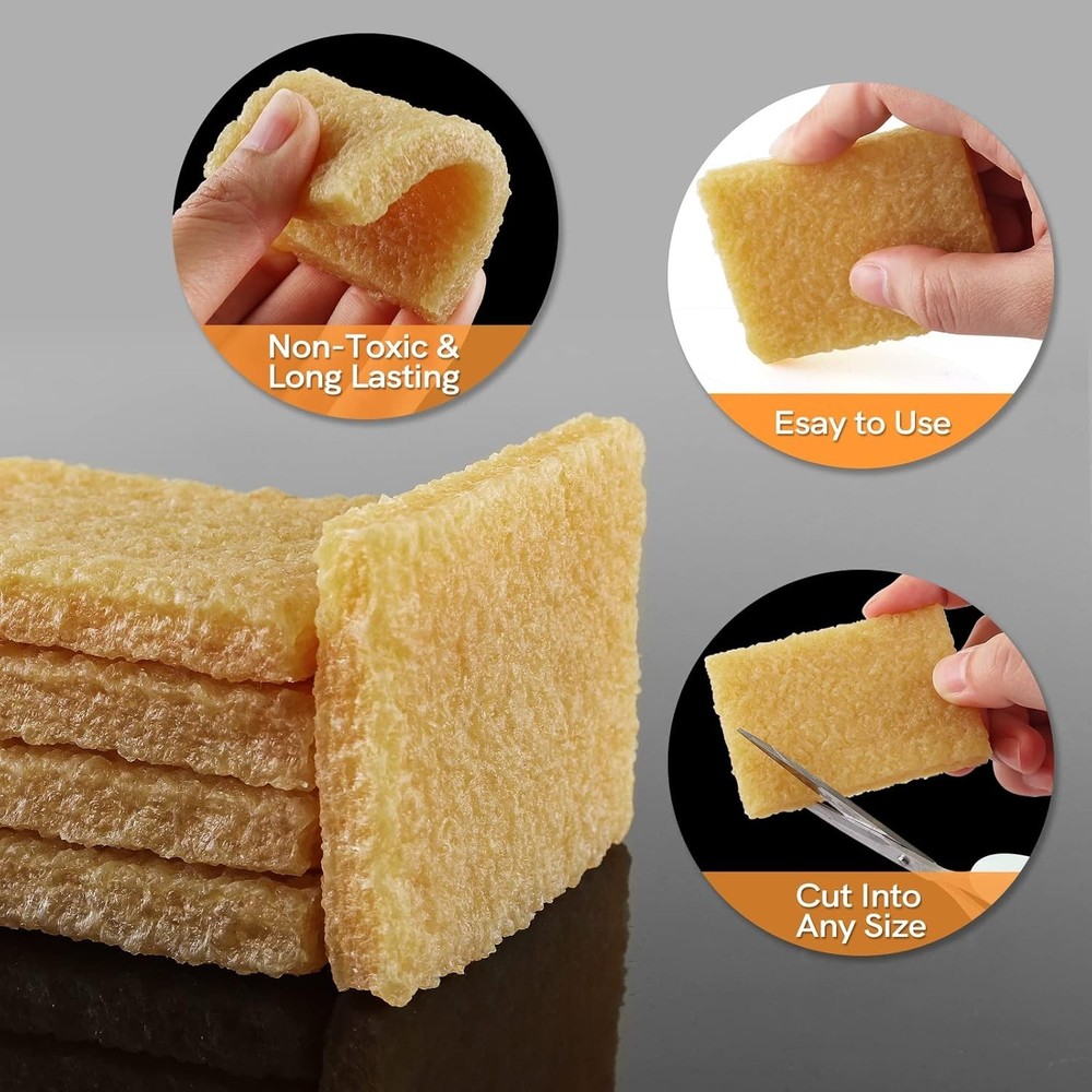 2PCS Multi-Purpose Residue Removal Erasers for Crafts & Cleaning