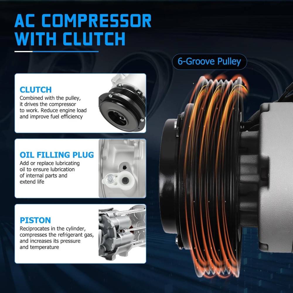 27000C AC Compressor Clutch Toyota Corolla Matrix