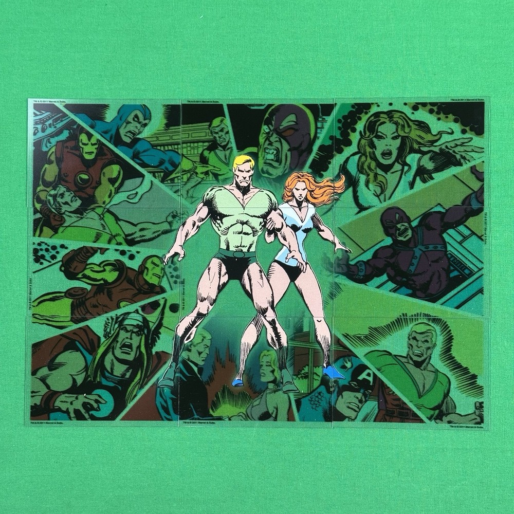 2011 Rittenhouse Marvel Universe Complete Acetate Parallel Set Limited 90 Cards