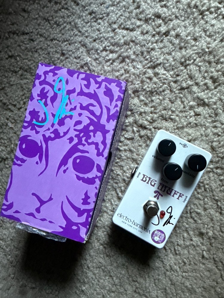 Electro-Harmonix JMASCIS Fuzz Pedal - White