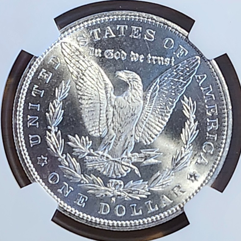 1880 S PCGS MS63 MORGAN 90% SILVER