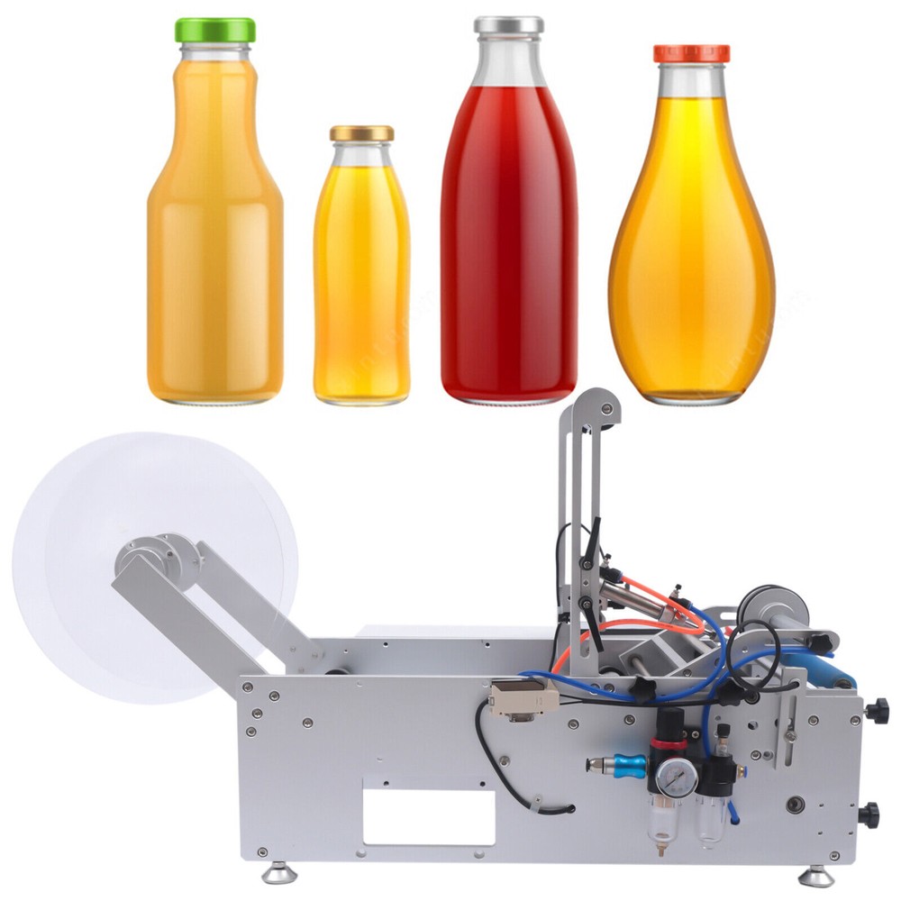 LT-190 Semi-automatic Labeling Machine Table Plane Conveyor Flat Surface Labeler