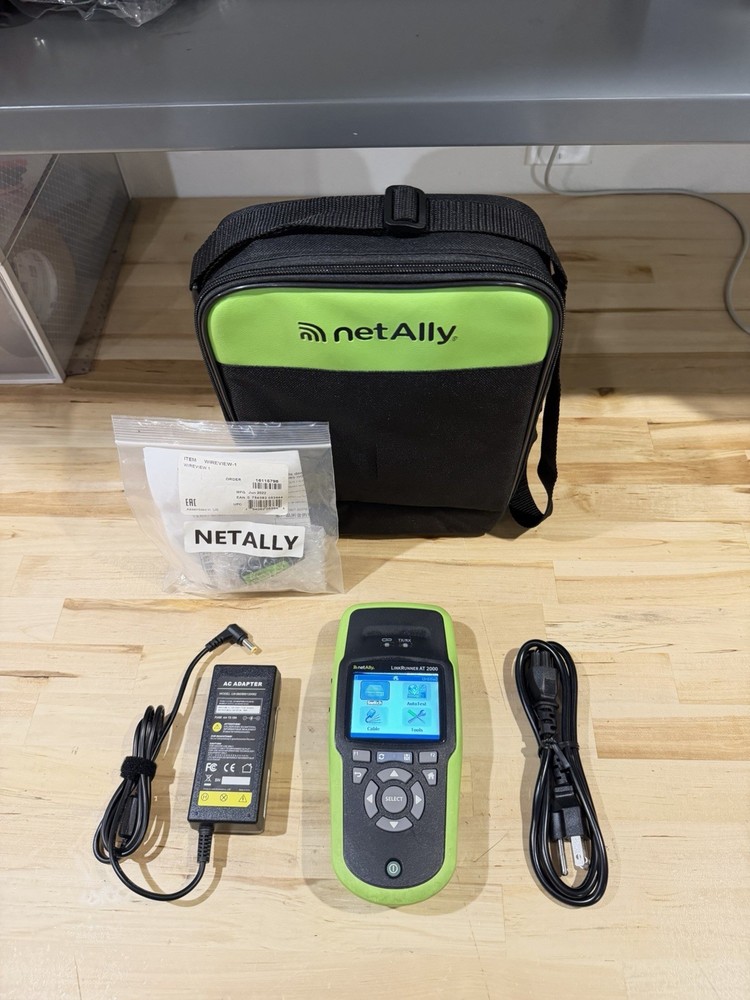 NETALLY LINKRUNNER AT 2000 NETWORK TESTER (LRAT-2000) (SHIPS FAST) TESTED