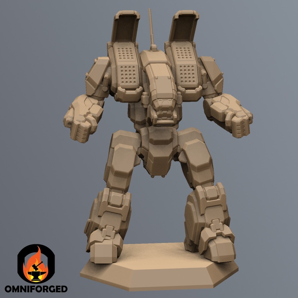 Archer Mini ARC-1A Mecha Open Doors MWO Miniature Compatible with Battletech