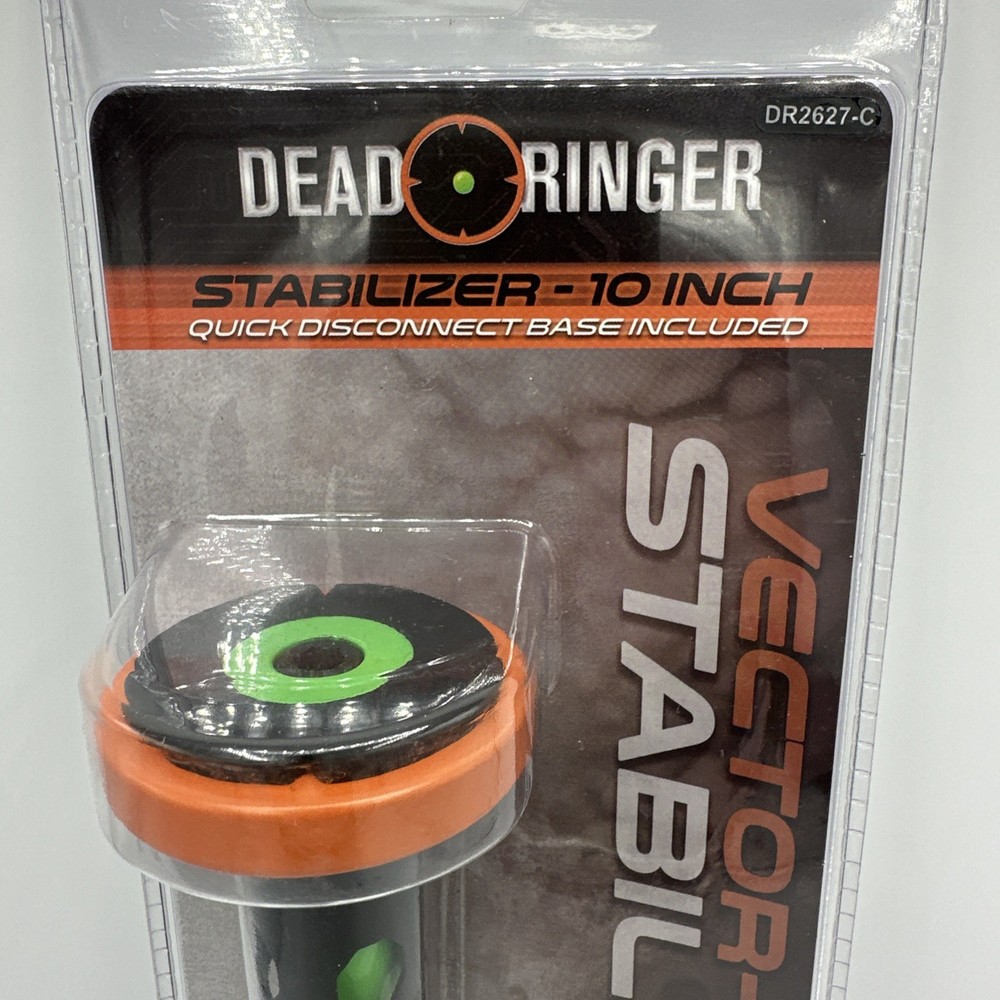Dead 🎯 Ringer Compound Bow Stabilizer 10”-VECTOR-10-DR2627-C w/Quick Disconnect