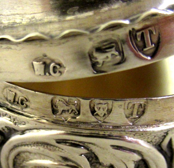 Solid Silver - VICTORIAN TRINKET - DRESSING TABLE BOX - Hallmarked:-L`don 1894