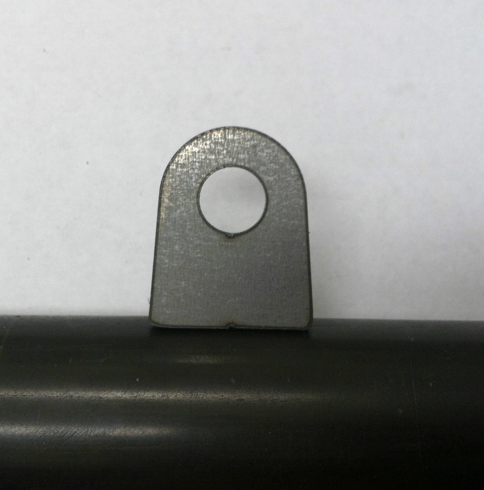 4 PACK FLAT WELD TABS 7/16 Hole 7/8 Height 1/8 Thick