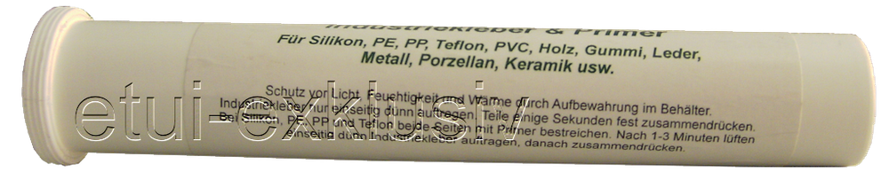 Klebstoffset zum Kleben von Silikon