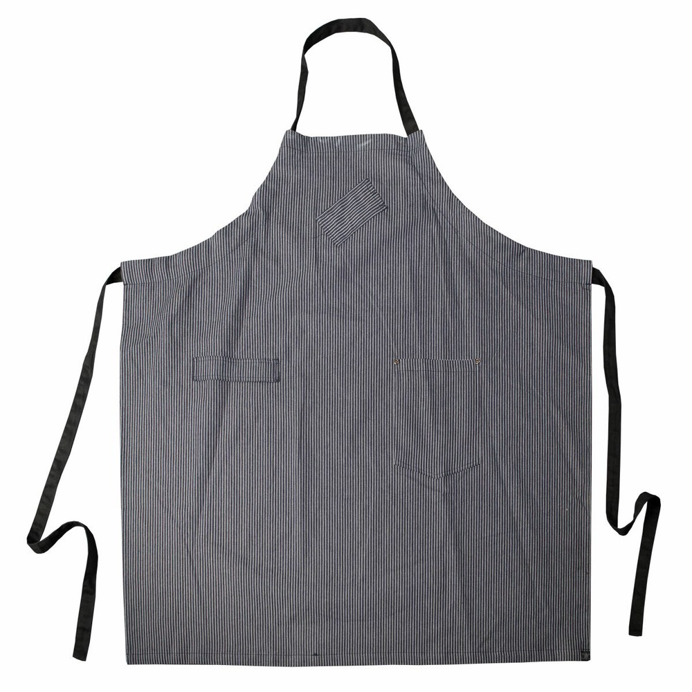 Chef Code 2-PACK 36" Denim Bib Apron with Adjustable Strap CC524DNM