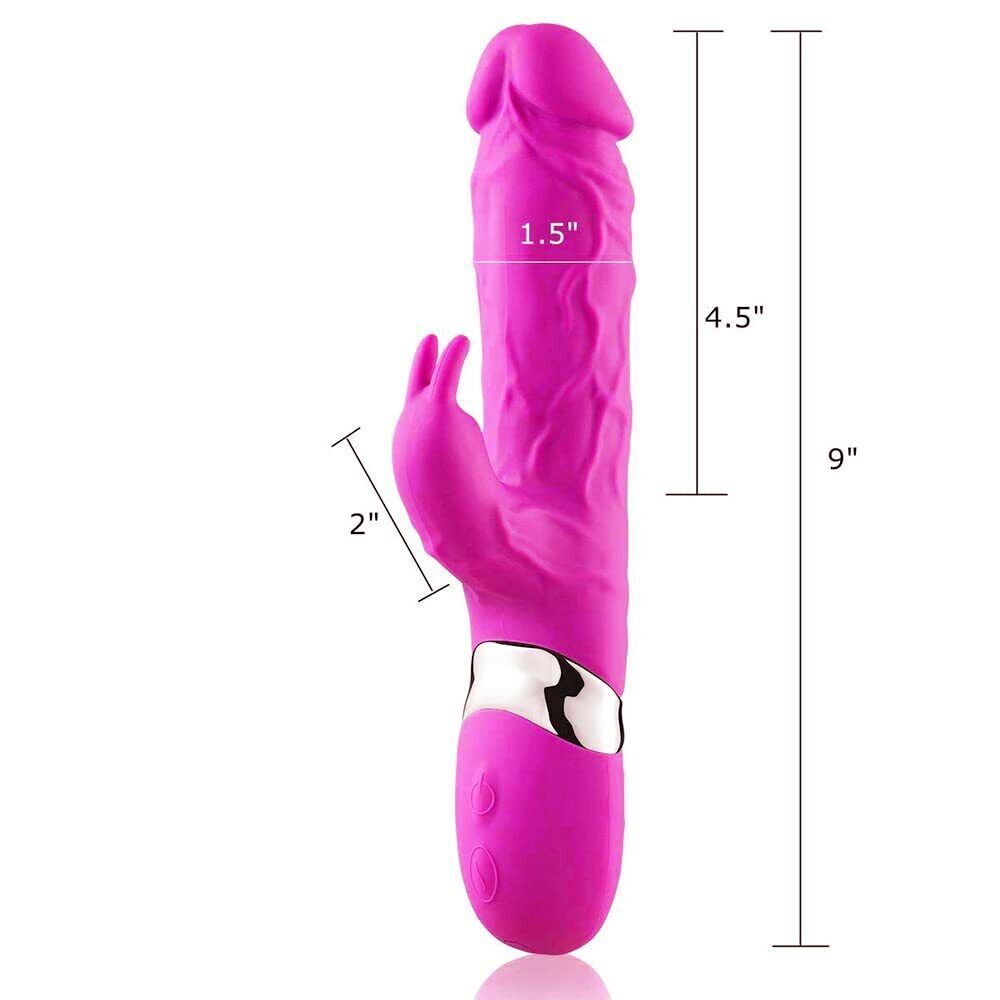 Multispeed-Vibrator-G-Spot-Dildo-Rabbit-Female-Adult-Sex-Toy-Waterproof Massager