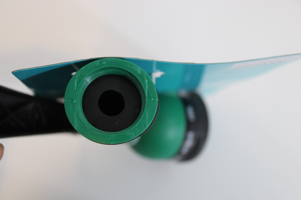 Water Hose Nozzle, 8 Function with Soft Grip Handle, Green