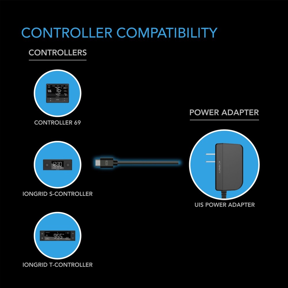 UIS Power Adapter, for Controllers not powered by UIS Devices