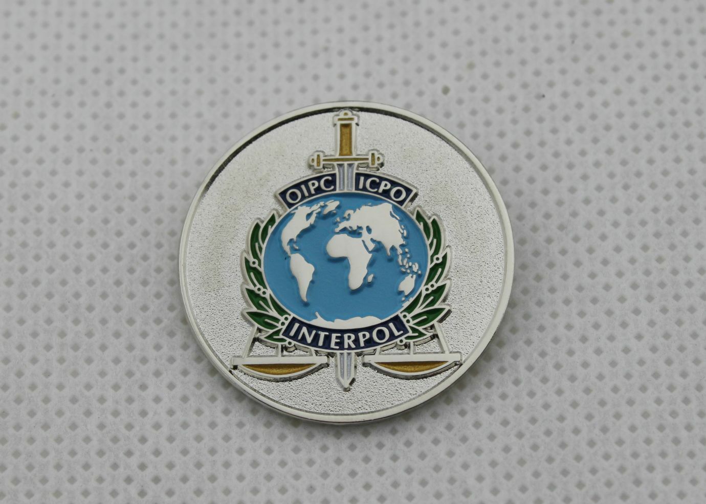 INTERPOL lapel pin