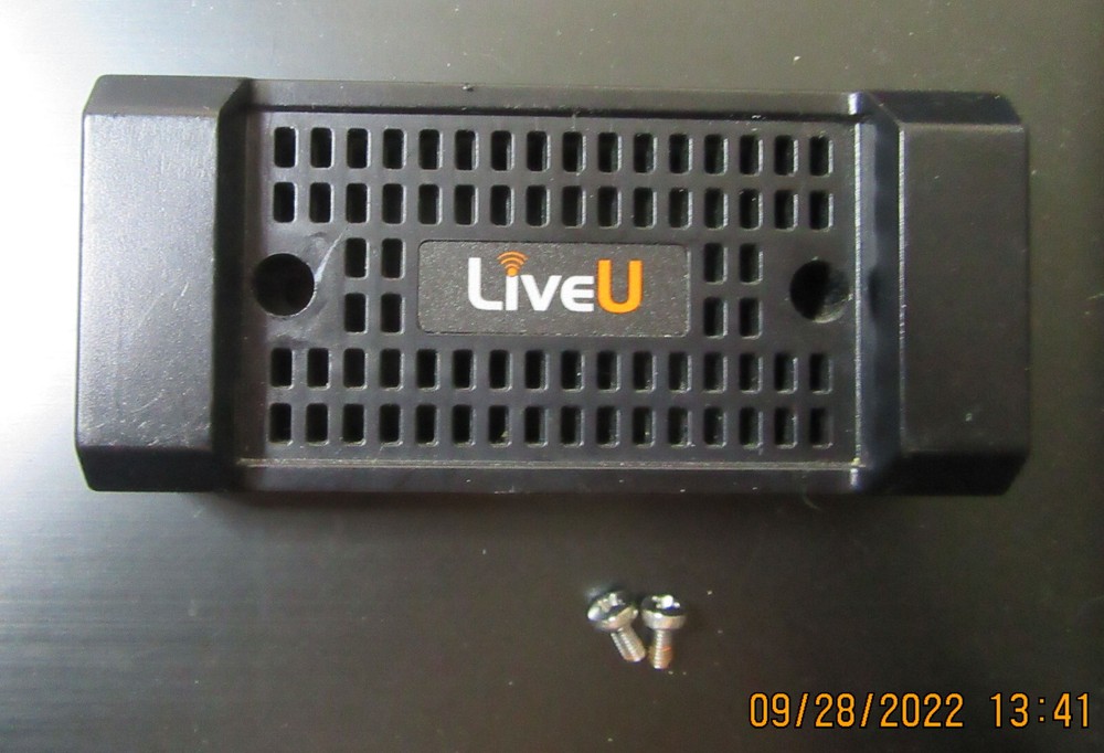 Genuine Back Panel with 2 Screws for LiveU Solo HDMI Video/Audio Encoder