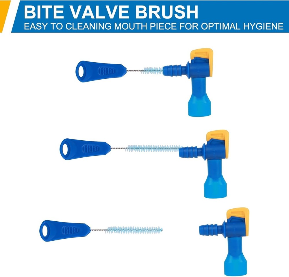 Hydration Bladder Cleaning Kit, 6 in 1 Water Bladder Cleaner Set - 3 Brushes,...