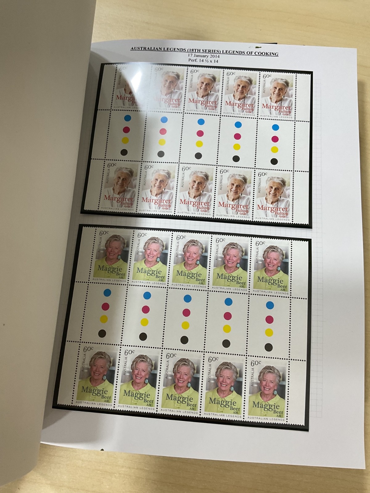 Australian stamps, coin covers + presentation pack. 2014. Album. G/127