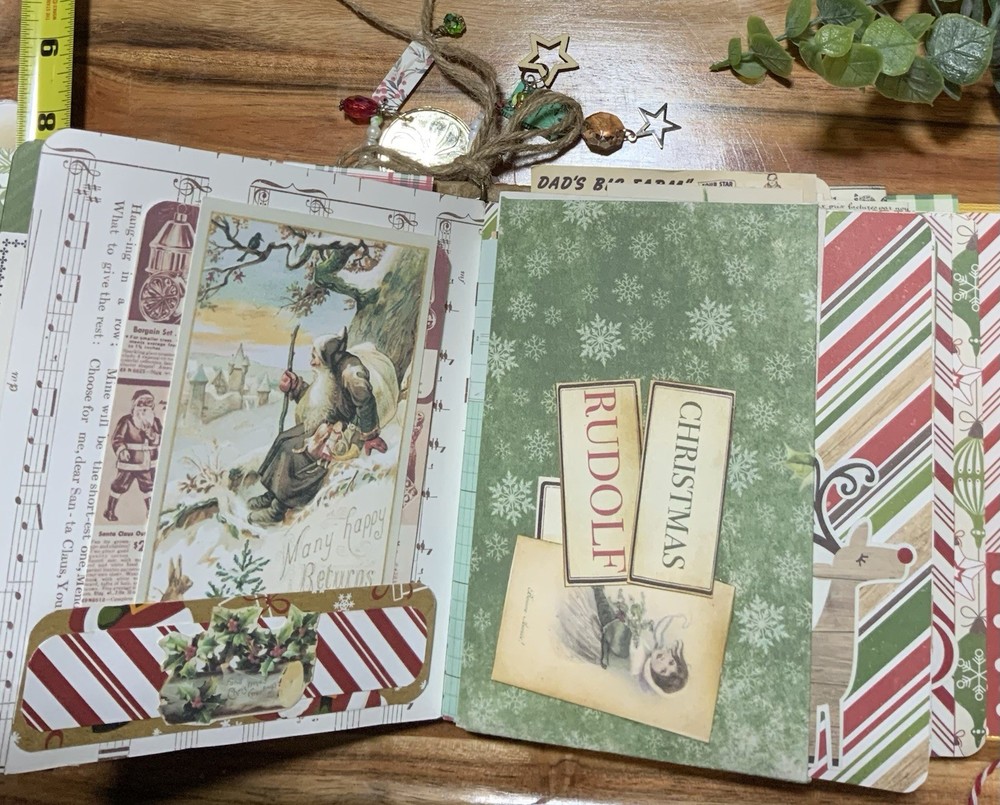 Christmas Handmade Junk Journal