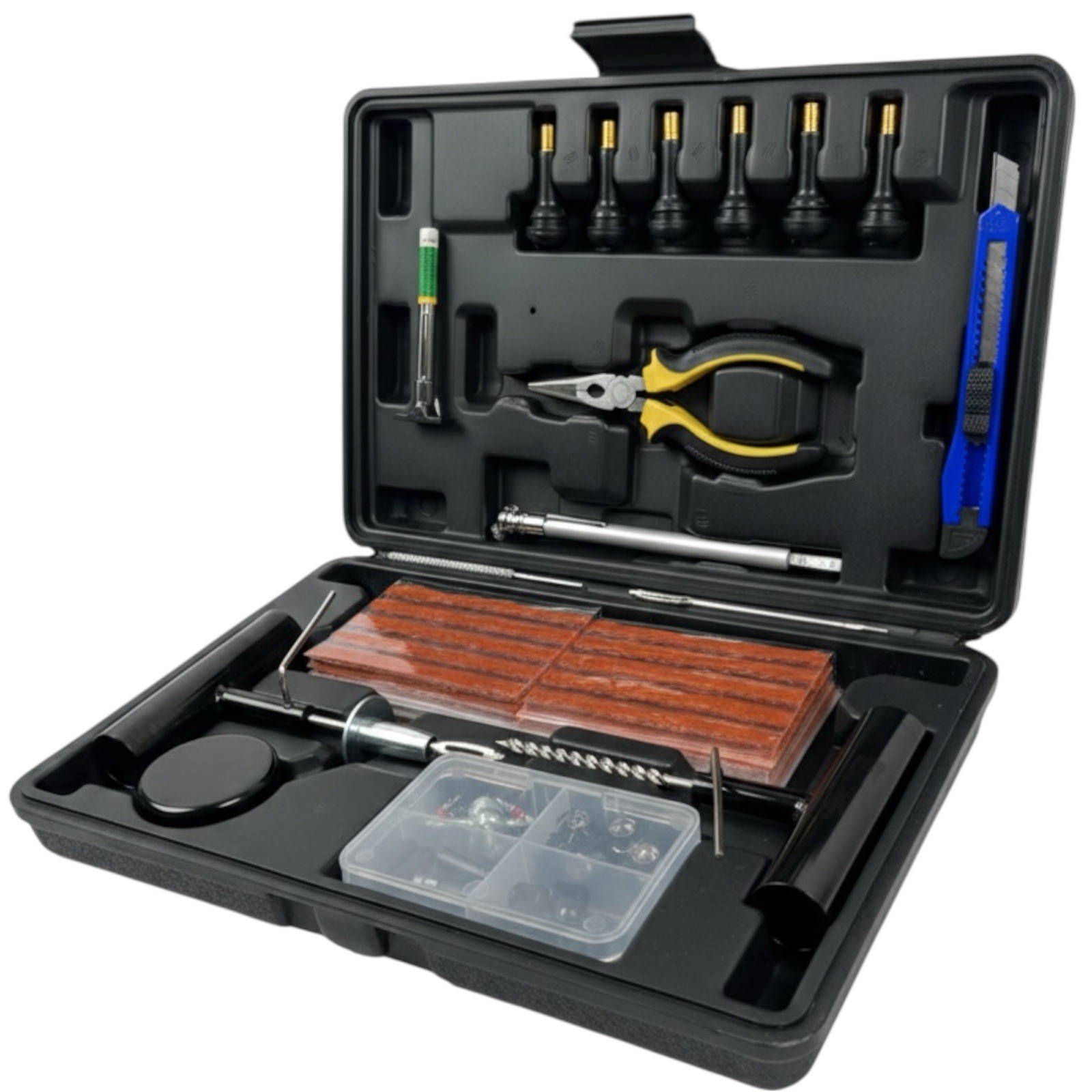 Tire Repair Kit 102pcs Heavy Duty Flat Tire Plug Kit for Car Truck SUV Emergency