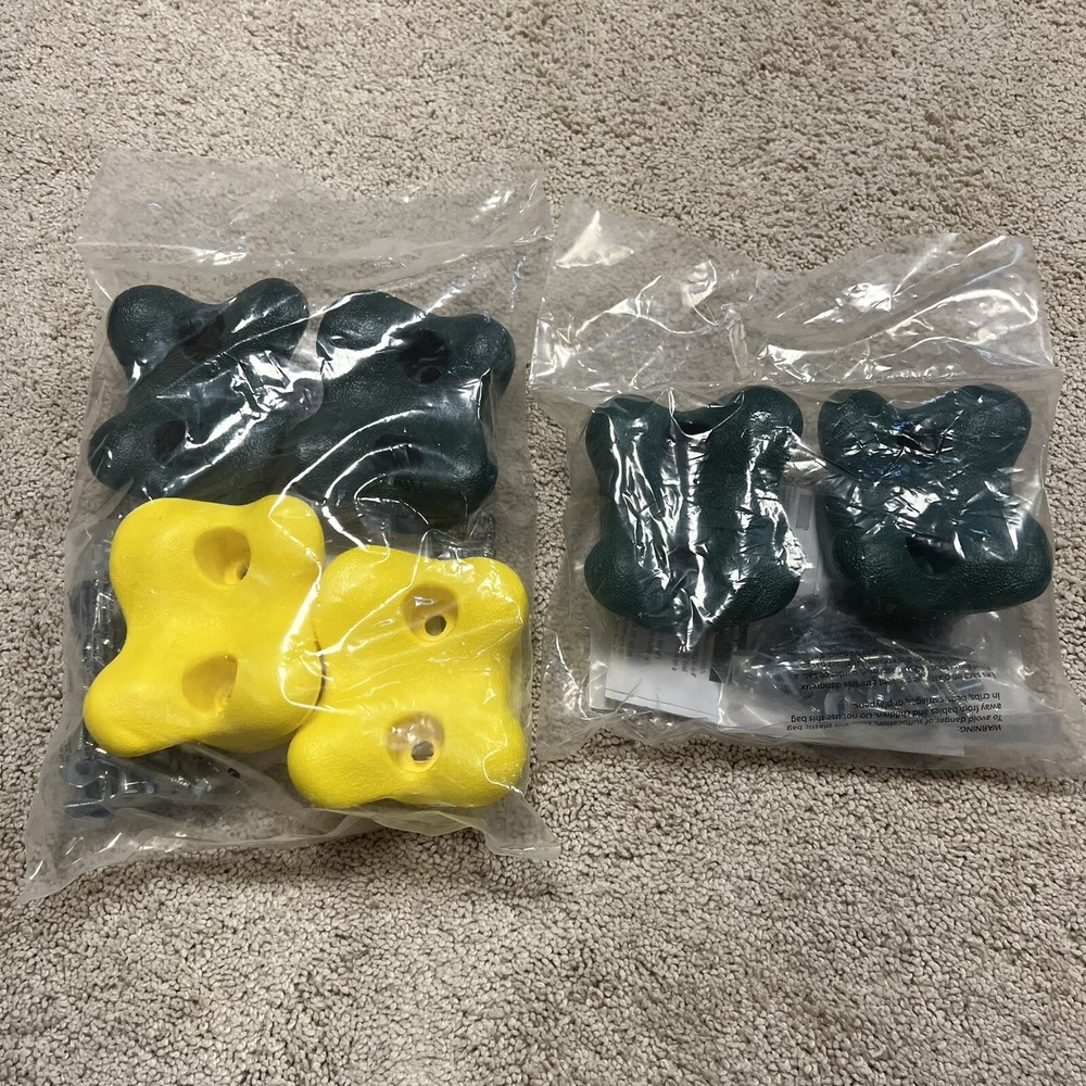 Climbing Rocks Yellow and Green NEW