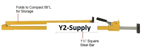 NEW! Folding Steel Cargo Control Bar & Load Stabilizer!!