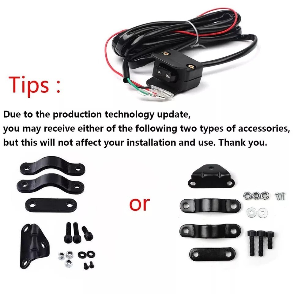 Heavy Duty Handlebar Control Line Winch Rocker Switch Handlebar Control Warn For