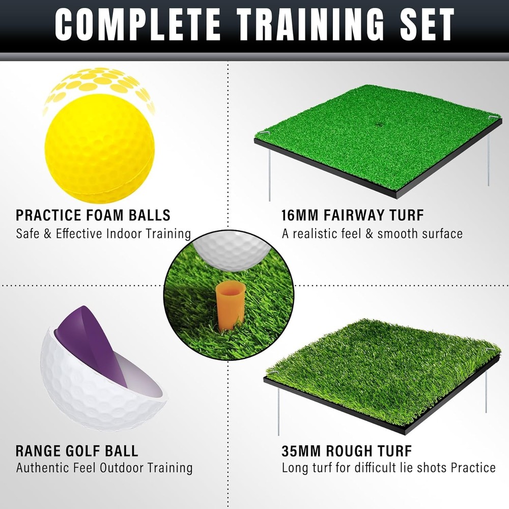Pop-Up Golf Chipping Net Ultimate Target Training Chip Aids Precision & Distance