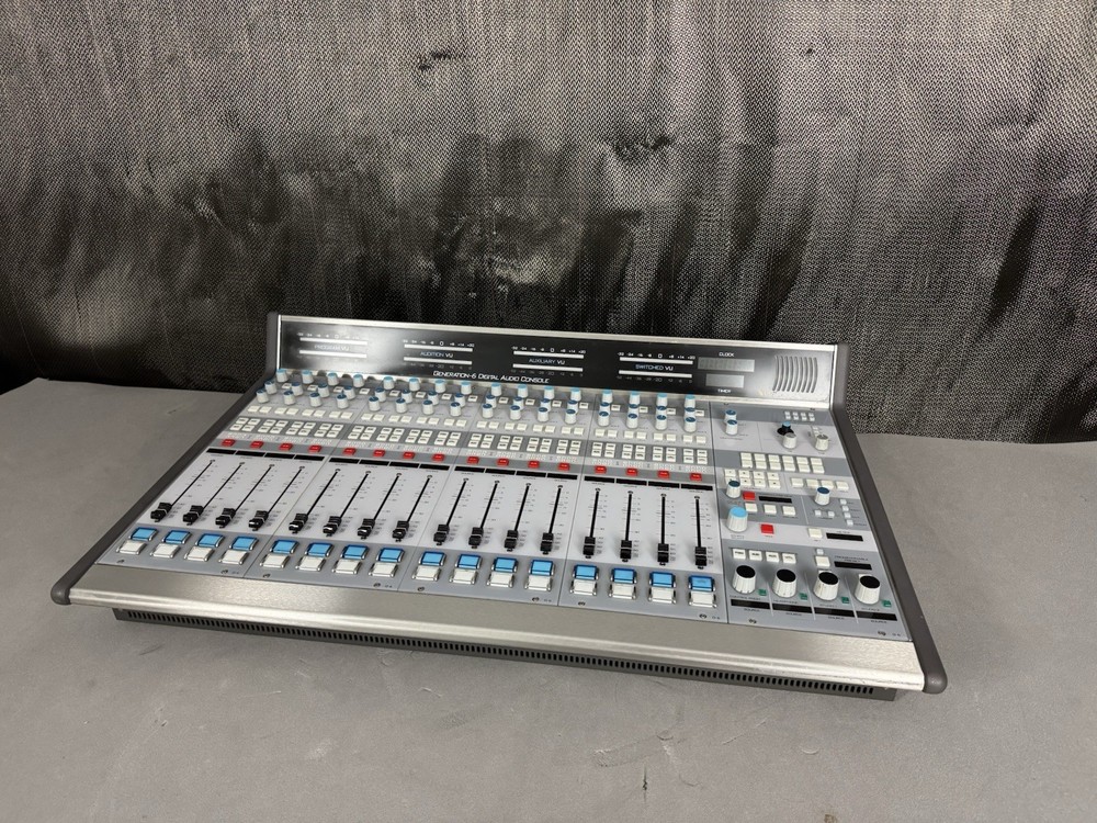 Wheatstone Generation-6 (G-6) Digital Radio Console System 16 Ch. *UNTESTED*