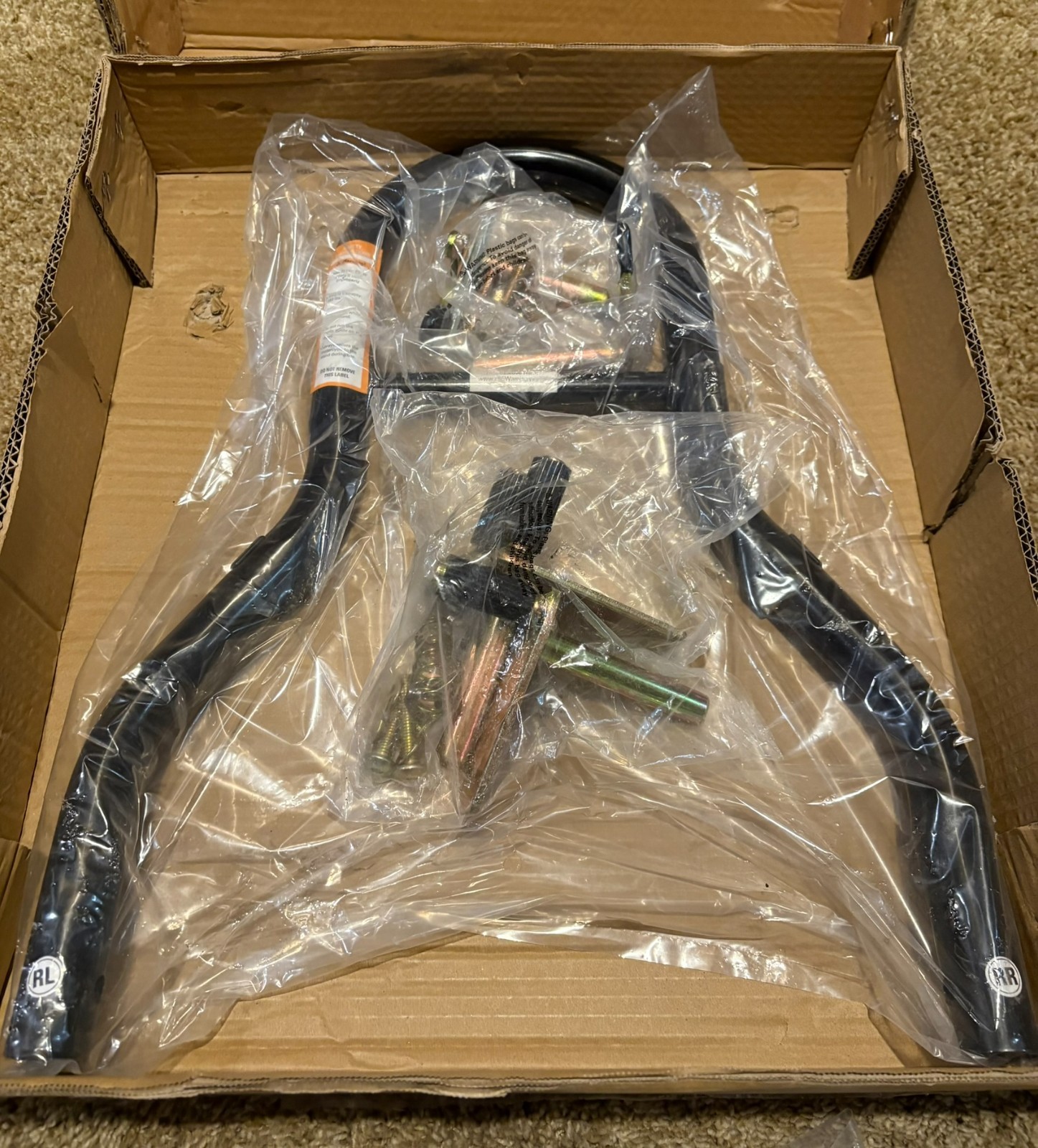 Extreme Max Sport Bike Motorcycle Lift Stand Front + Rear Spool-Style Black