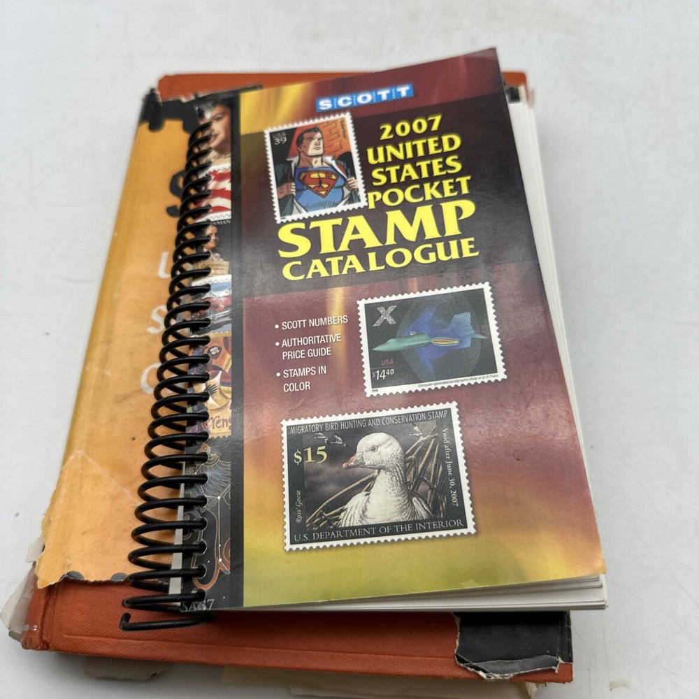 Scott’s Stamp Catalogues- 1960 And 2007- AA212