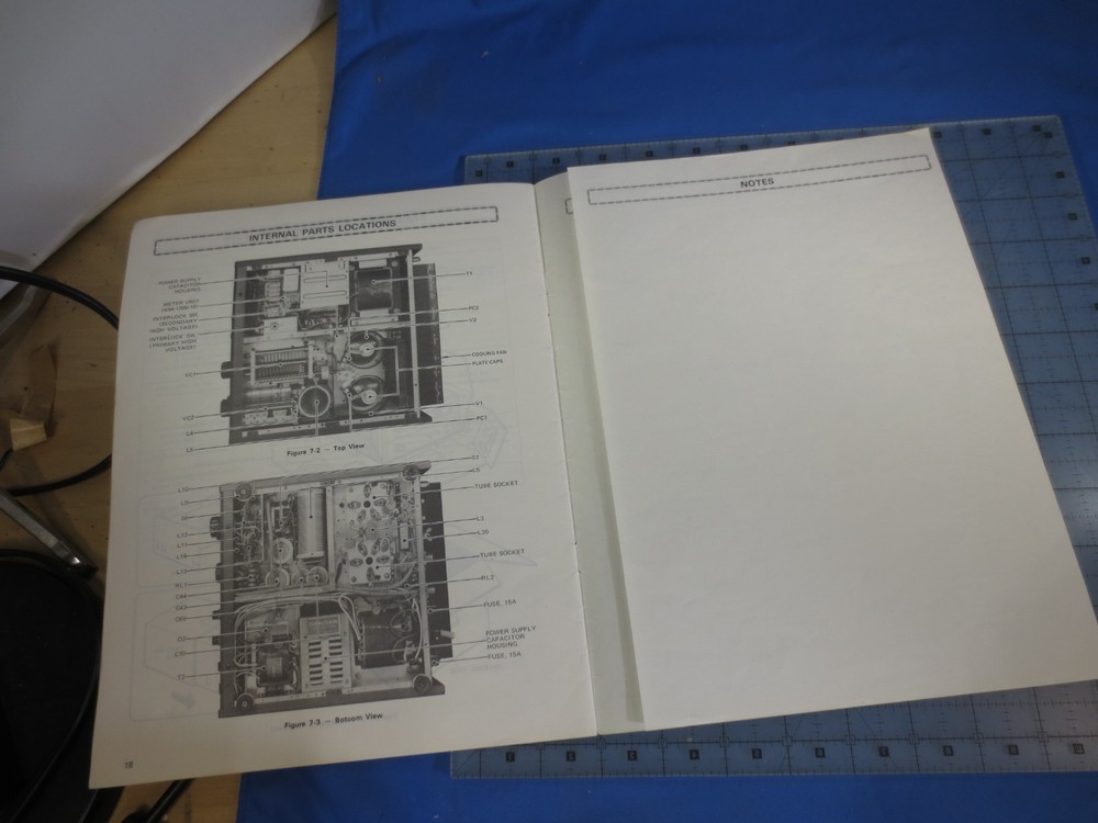 Kenwood Linear Amplifier Instruction Model TL-922A Manual (Original!)