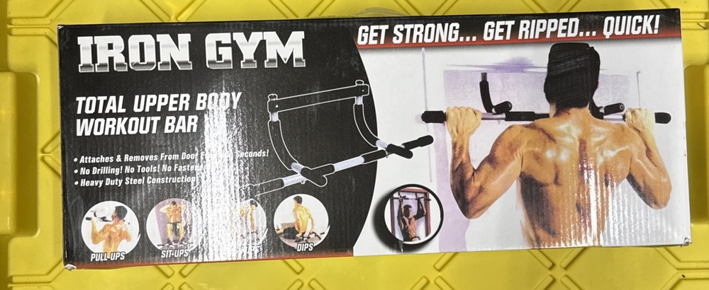 Iron Gym Total Upper Body Workout Bar