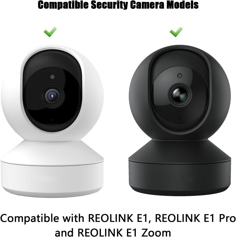 2 Pack Wall Mount Compatible with Reolink E1/E1 Pro Camera, Adjustable Wall Moun
