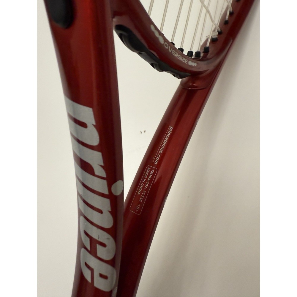 Prince Pro Ti 200 Titanium Oversize Tennis Racket Red Triple Force 7TT36