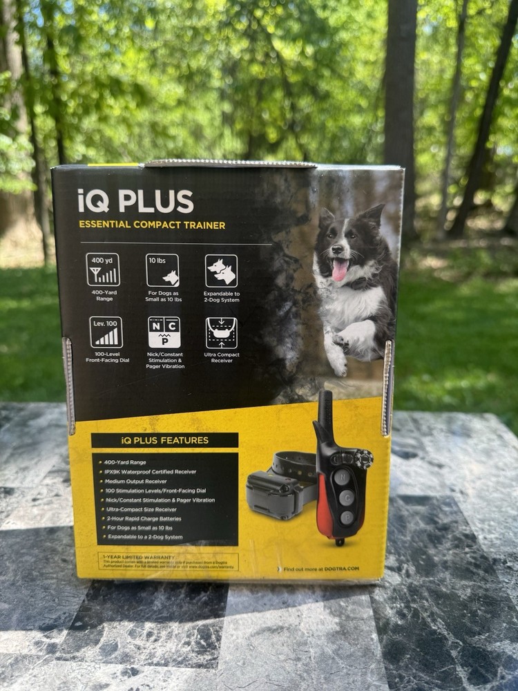 Dogtra iQ Plus e-collar Remote Trainer (read)