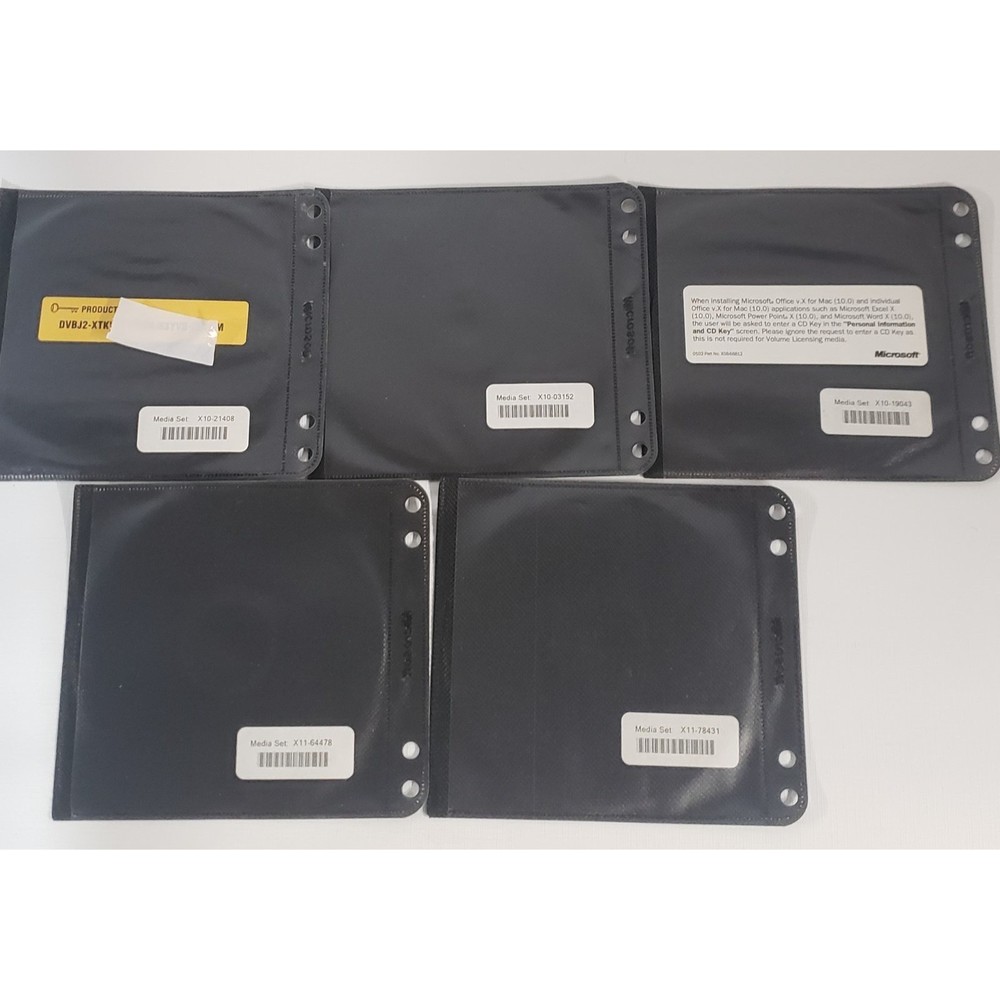 Microsoft Exchange 2003 Server Standard 5 Replacement Discs