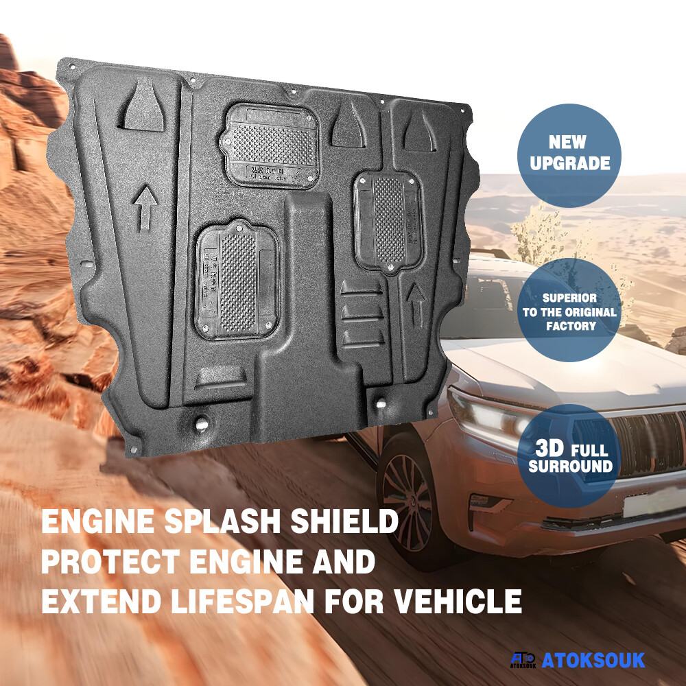 Thick Engine Splash Shield For Ford Edge 2015-2019 Front Engine Guard Hard