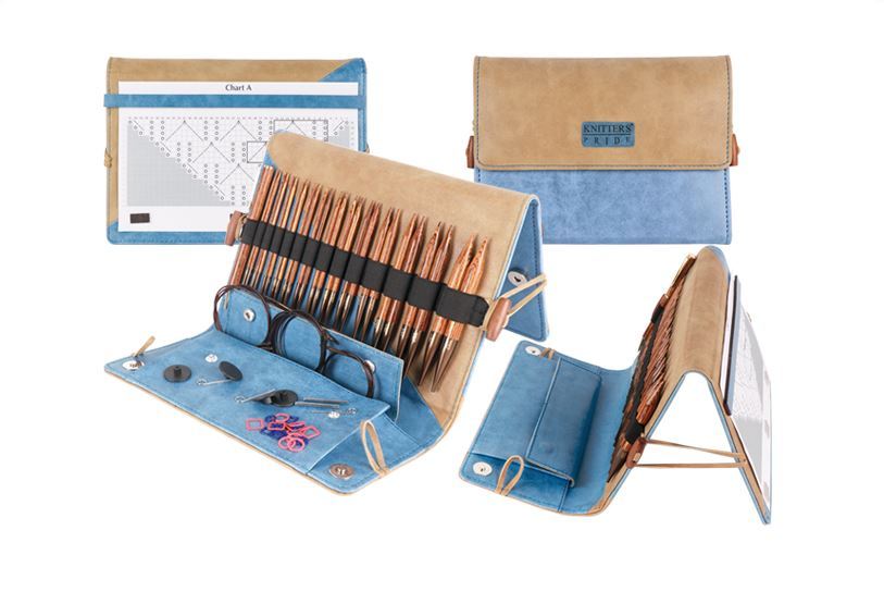 Knitters Pride Ginger 4.5" Interchangeable Deluxe Long Tip Knitting Needle Set