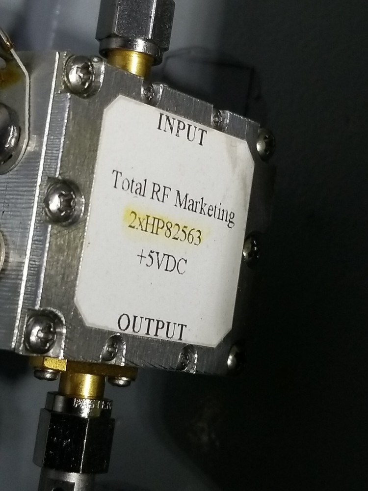 Filter/LNA Modules in Hoffman Steel Boxes (x2)